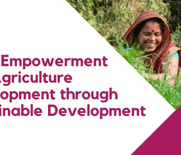 Rural Empowerment and Agriculture Development through Sustainable Development